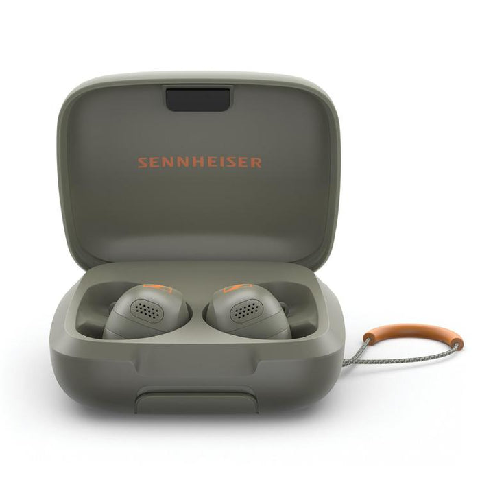 Sennheiser Momentum Sport | Écouteurs intra-auriculaires - Sans fil - Réduction active du bruit - Olive