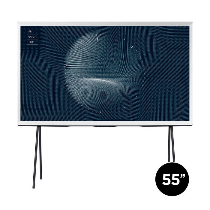 Samsung QN55LS01DAFXZC | The Serif 55" - QLED - 4k Ultra HD - 120 Hz - Série LS01D - Blanc-Sonxplus Chibougamau