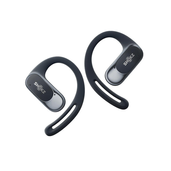 SHOKZ OpenFit Air | Écouteurs conduction osseuse - Jusqu'à 28 heures d'écoute - Bluetooth - Noir