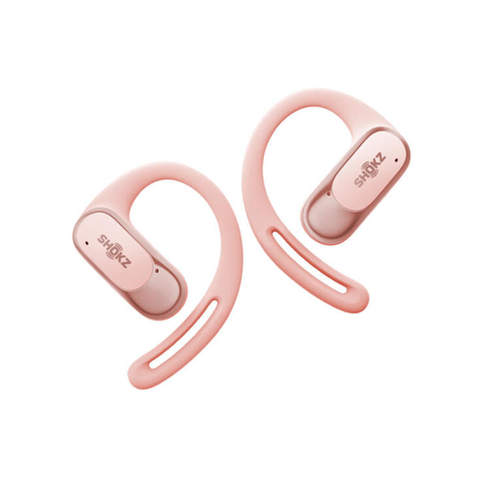 SHOKZ OpenFit Air | Bone conduction headphones - Up to 28 hours of listening - Bluetooth - Pink