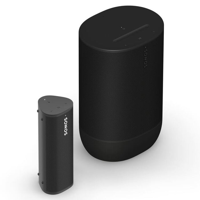 Sonos | Ensemble portatif incluant le Roam 2 et le Move 2 - Noir