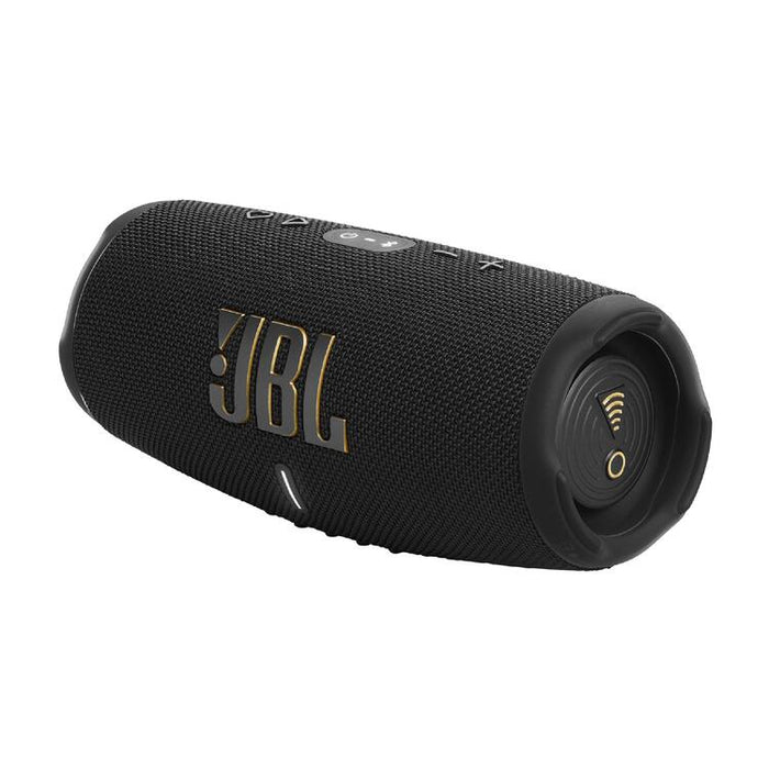 JBL Charge 5 Wi-Fi | Bluetooth Portable Speaker - Waterproof - With Powerbank - 20 Hours autonomy - Black-SONXPLUS Chibougamau