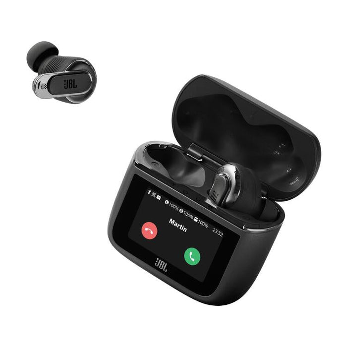 JBL TOUR PRO 3 | Écouteurs intra-auriculaires - Bluetooth - 6 microphones - Étui intelligent - Noir