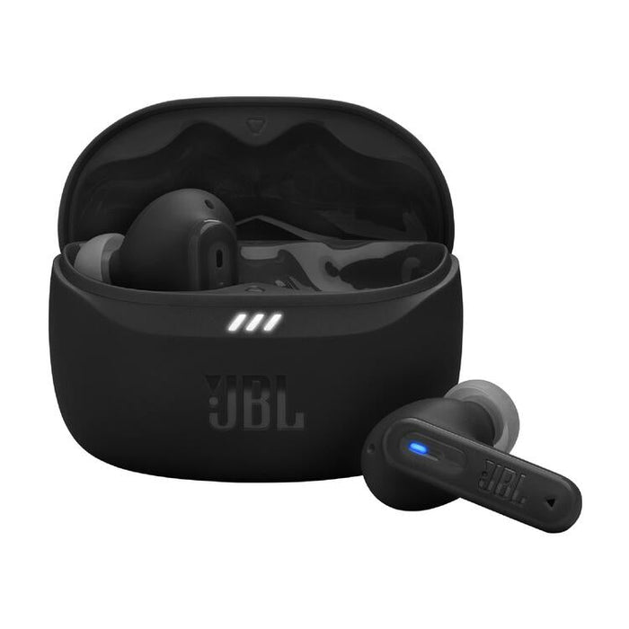 JBL Tune Beam 2 | In-Ear Headphones - 100% Wireless - Bluetooth - Smart Ambient - 6 Microphones - Black