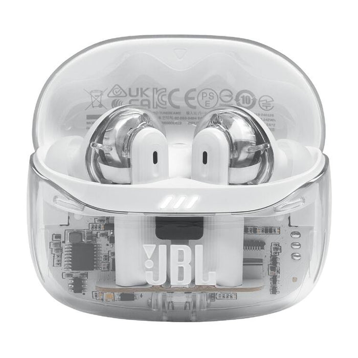 JBL Tune Beam 2 | In-Ear Headphones - 100% Wireless - Bluetooth - Smart Ambient - 6 Microphones - Phantom White