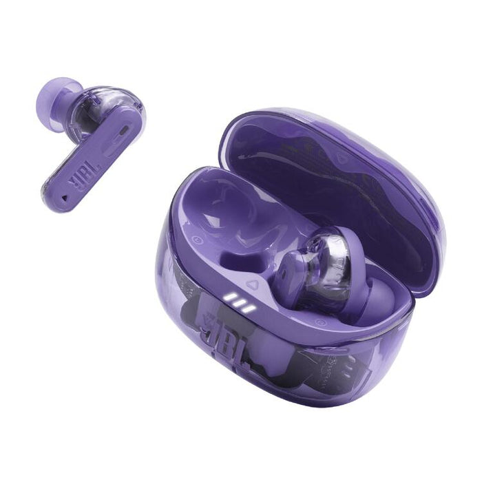JBL Tune Beam 2 | In-Ear Headphones - 100% Wireless - Bluetooth - Smart Ambient - 6 Microphones - Phantom Purple