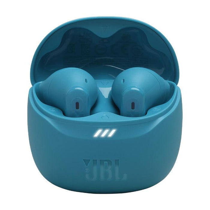 JBL Tune Flex 2 | In-Ear Headphones - 100% Wireless - Bluetooth - Noise Cancelling - 6 Microphones - IP54 - Turquoise