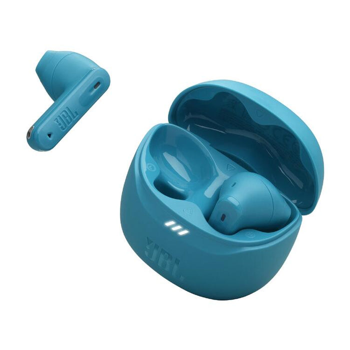 JBL Tune Flex 2 | In-Ear Headphones - 100% Wireless - Bluetooth - Noise Cancelling - 6 Microphones - IP54 - Turquoise