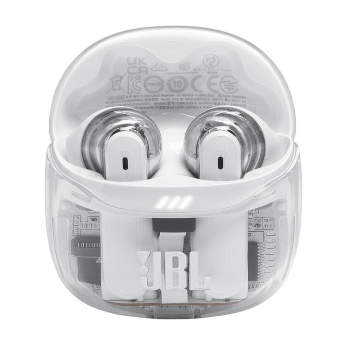 JBL Tune Flex 2 | In-Ear Headphones - 100% Wireless - Bluetooth - Noise Cancelling - 6 Microphones - IP54 - Phantom White
