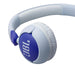 JBL JR320 | Écouteurs filaires circum-auriculaires pour enfant - JBL Safe Sound - Microphone - Bleu-SONXPLUS Chibougamau