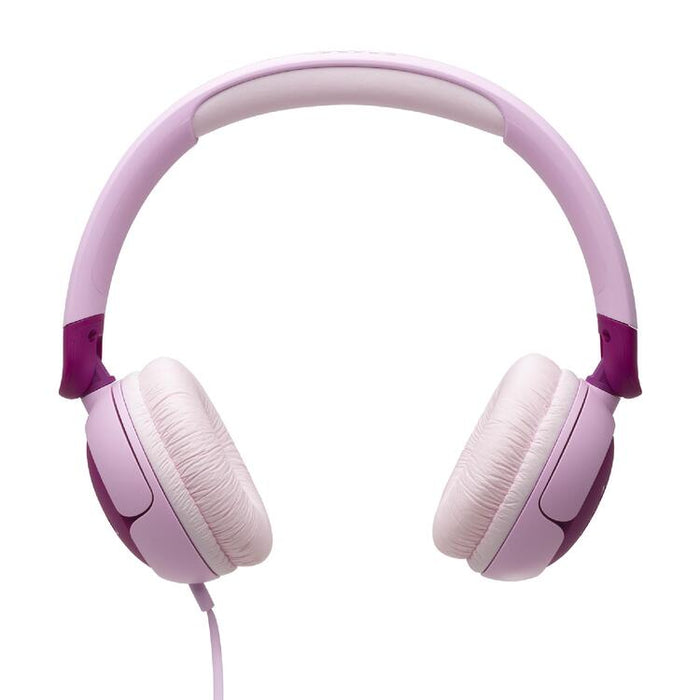 JBL JR320 | Wired circum-aural headphones for kids - JBL Safe Sound - Microphone - Mauve-SONXPLUS Chibougamau