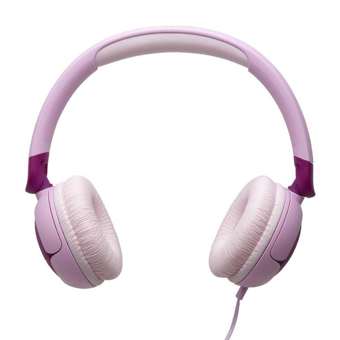 JBL JR320 | Wired circum-aural headphones for kids - JBL Safe Sound - Microphone - Mauve-SONXPLUS Chibougamau