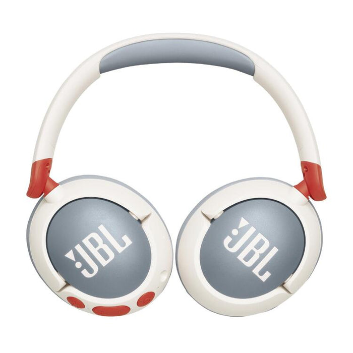 JBL JR 470NC | On-Ear Headphones for Children - Wireless - Bluetooth - White-SONXPLUS Chibougamau
