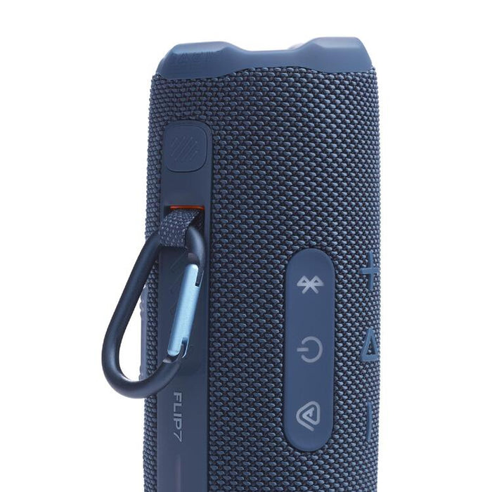 JBL Flip 7 | Haut-parleur portable - Bluetooth - Étanche - Jusqu'à 14 heures d'autonomie - Bleu-SONXPLUS Chibougamau