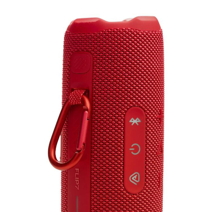 JBL Flip 7 | Haut-parleur portable - Bluetooth - Étanche - Jusqu'à 14 heures d'autonomie - Rouge-SONXPLUS Chibougamau