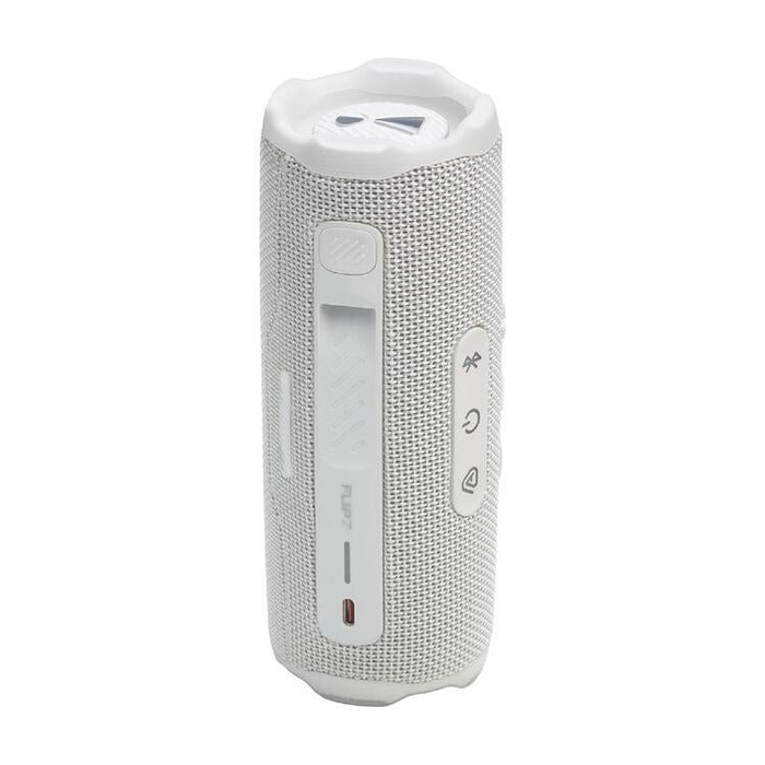 JBL Flip 7 | Haut-parleur portable - Bluetooth - Étanche - Jusqu'à 14 heures d'autonomie - Blanc-SONXPLUS Chibougamau