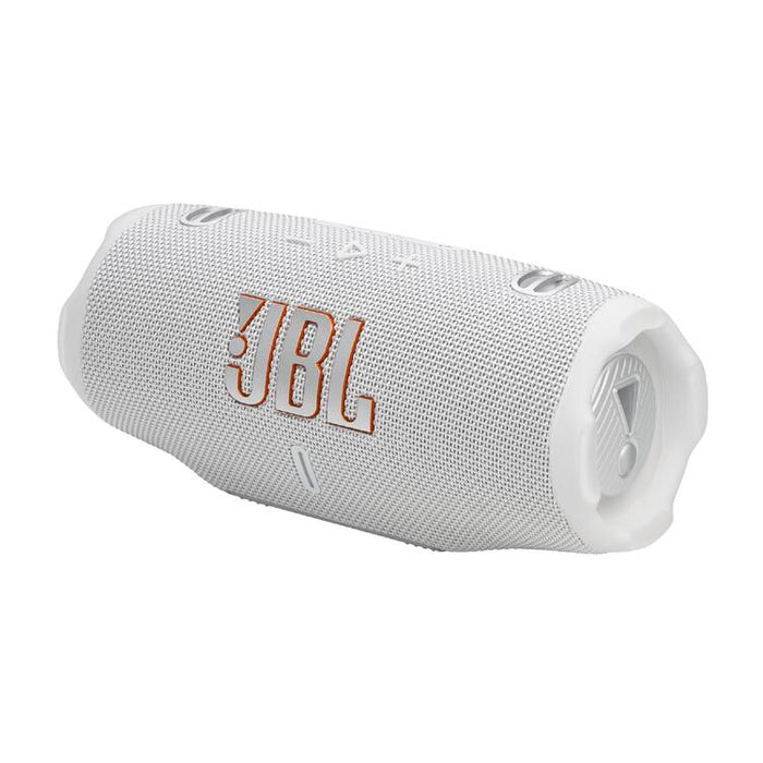 JBL Charge 6 | Haut-Parleur Portatif Bluetooth - Étanche - Auracast - 28 Heures d'autonomie - Blanc-SONXPLUS Chibougamau