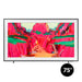 Samsung QN75LS03FWFXZC | Téléviseur 75" - The Frame - Neo QLED - 4K - Série LS03FW - 120Hz - Neo Quantum HDR-Sonxplus Chibougamau.com