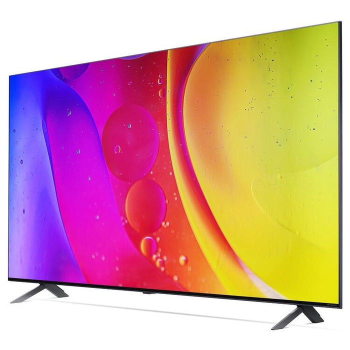 LG 86NANO80AUA | Téléviseur 86" LED 4K - UHD - Série NANO80A - 60Hz - Processeur IA a7 4K Gen8 - Noir-SONXPLUS Chibougamau
