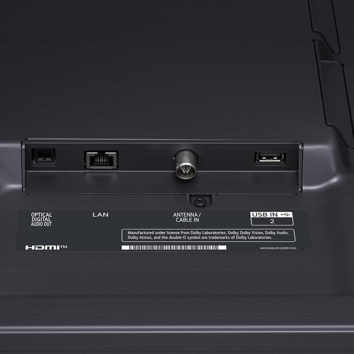 LG 86NANO80AUA | Téléviseur 86" LED 4K - UHD - Série NANO80A - 60Hz - Processeur IA a7 4K Gen8 - Noir-SONXPLUS Chibougamau