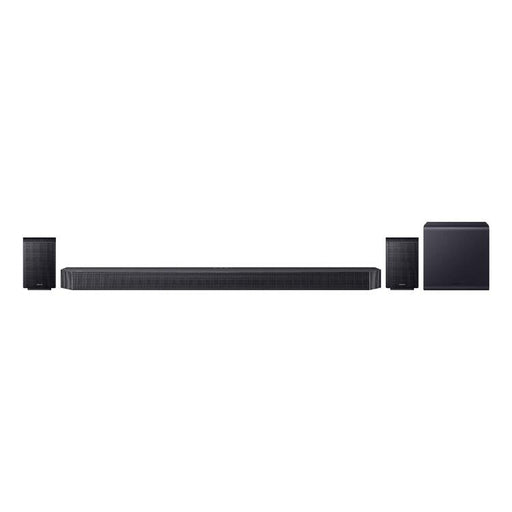 Samsung HW-Q990F | Barre de son - 11.1.4 canaux - Dolby ATMOS - Caisson de graves + Haut-parleurs arrière sans fil - 756W - Q-Symphony - Noir-Sonxplus Chibougamau.com