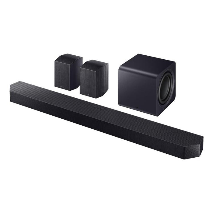 Samsung HW-Q990F | Barre de son - 11.1.4 canaux - Dolby ATMOS - Caisson de graves + Haut-parleurs arrière sans fil - 756W - Q-Symphony - Noir-Sonxplus Chibougamau.com
