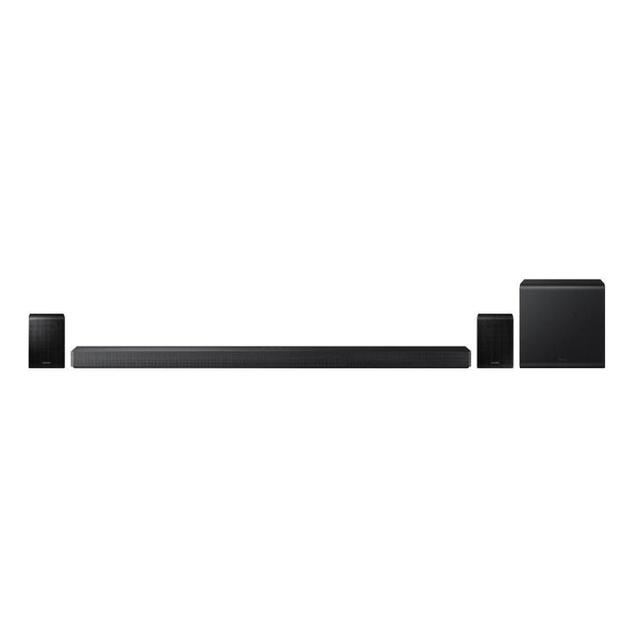 Samsung HW-QS750F | Barre de son - 5.1.2 canaux - Dolby ATMOS - Avec caisson de graves sans fil - Série Q - Bluetooth - Noir-Sonxplus Chibougamau