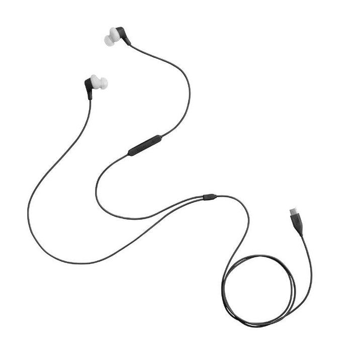 JBL Endurance Run 3C | In-Ear Headphones - USB-C - Sport - Wired - IP65 - Black/Grey-SONXPLUS Chibougamau