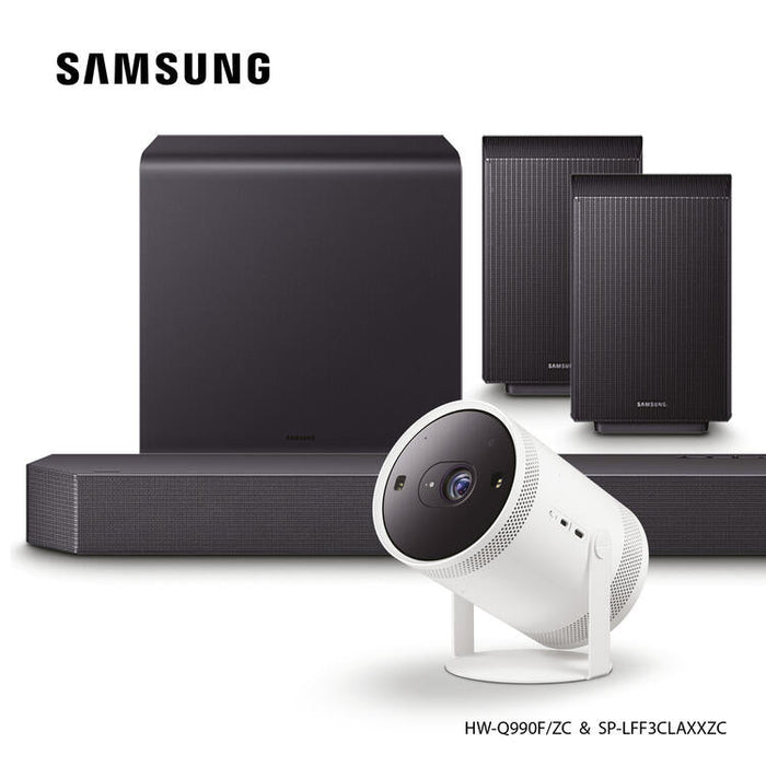 Samsung HW-Q990F + SP-LFF3CLAXXZC | Samsung Ultimate Home Cinema Package