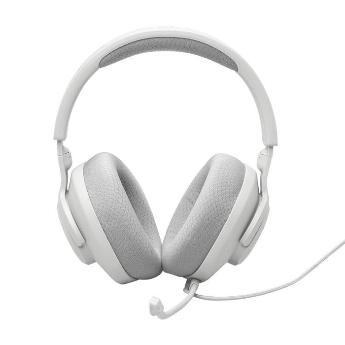 JBL Quantum 100 M2 | Wired Over-Ear Gaming Headset - Compatible with All Platforms - White