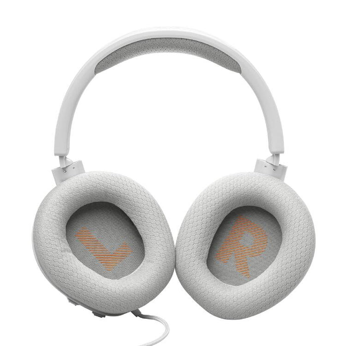 JBL Quantum 100 M2 | Wired Over-Ear Gaming Headset - Compatible with All Platforms - White
