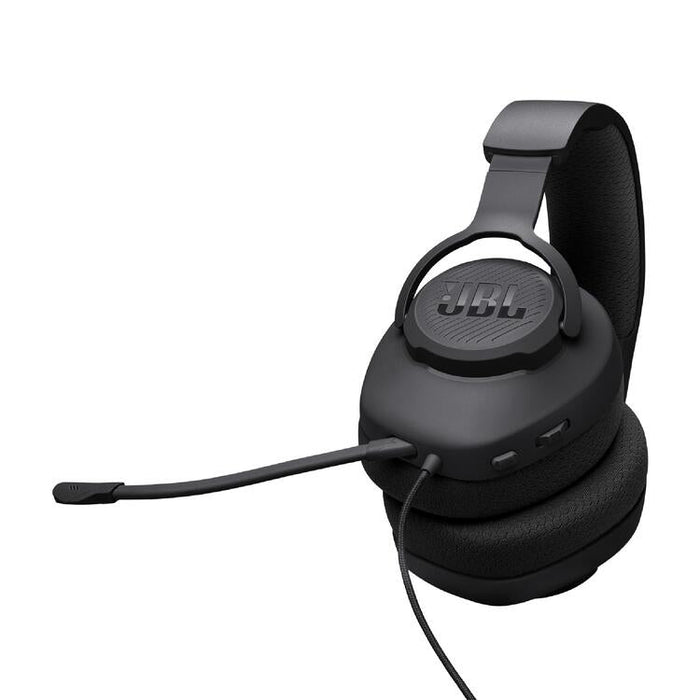 JBL Quantum 100 M2 | Wired circumaural gaming headphones - Compatible with all platforms - Black