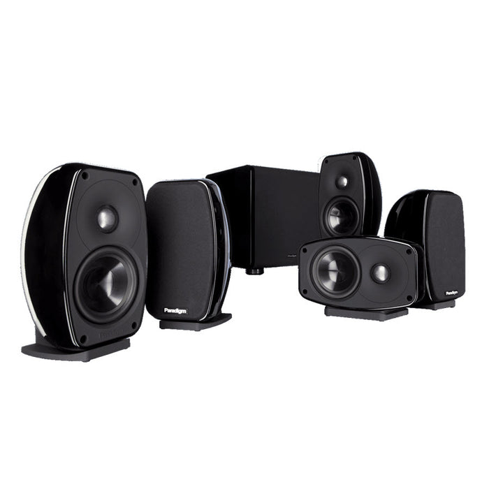 Paradigm Cinema 100 CT | 5.1-channel speaker system - 100 W RMS - Gloss black