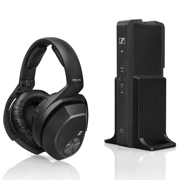 Sennheiser RS 175 | Circum-Aural Wireless TV Headphones - Stereo - Black