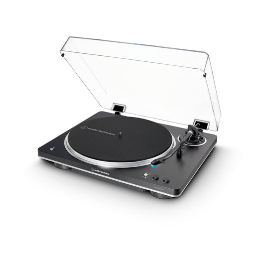 Audio-Technica AT-LP70XBTBS | Stereo Turntable - Wireless - Bluetooth - Belt-Drive - Fully Automatic - Black/Silver | 02 | Sonxplus Chibougamau