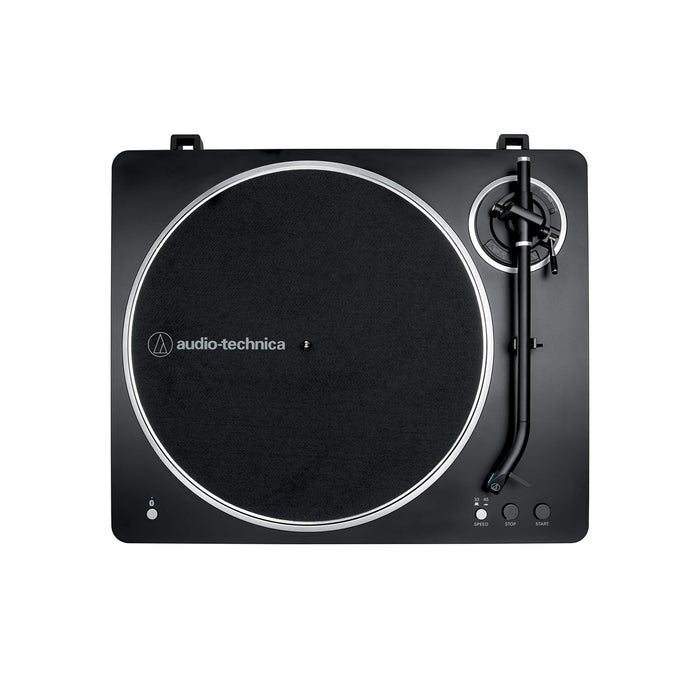 Audio-Technica AT-LP70XBTBS | Stereo Turntable - Wireless - Bluetooth - Belt-Drive - Fully Automatic - Black/Silver | 03 | Sonxplus Chibougamau