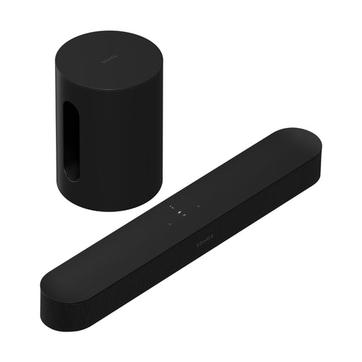 Sonos | Ensemble de divertissement avec Beam Ultra + Sub Mini - Noir | 01 | Sonxplus Chibougamau