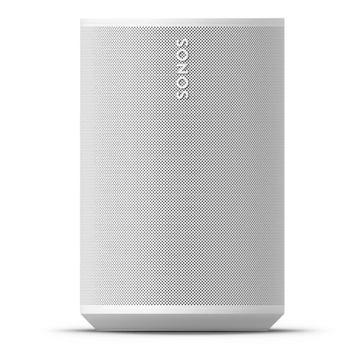 Sonos Era 100 SL | Compact Speaker - Touchscreen - Wi-Fi - White | Front view with logo | Sonxplus Chibougamau