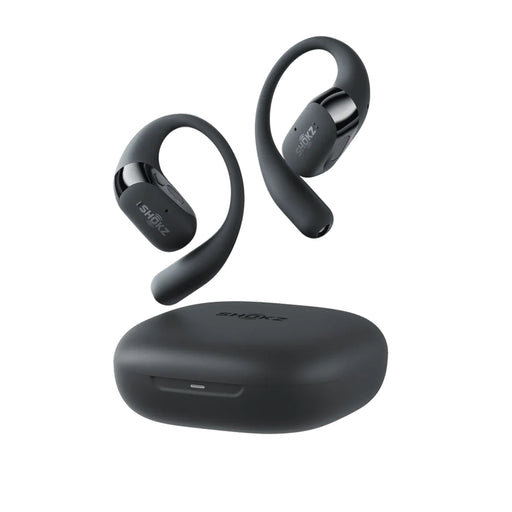 SHOKZ OpenFit 2+ | Open-Ear Headphones - Up to 48 Hours of Playtime - Bluetooth - Black | 02 | Sonxplus Chibougamau