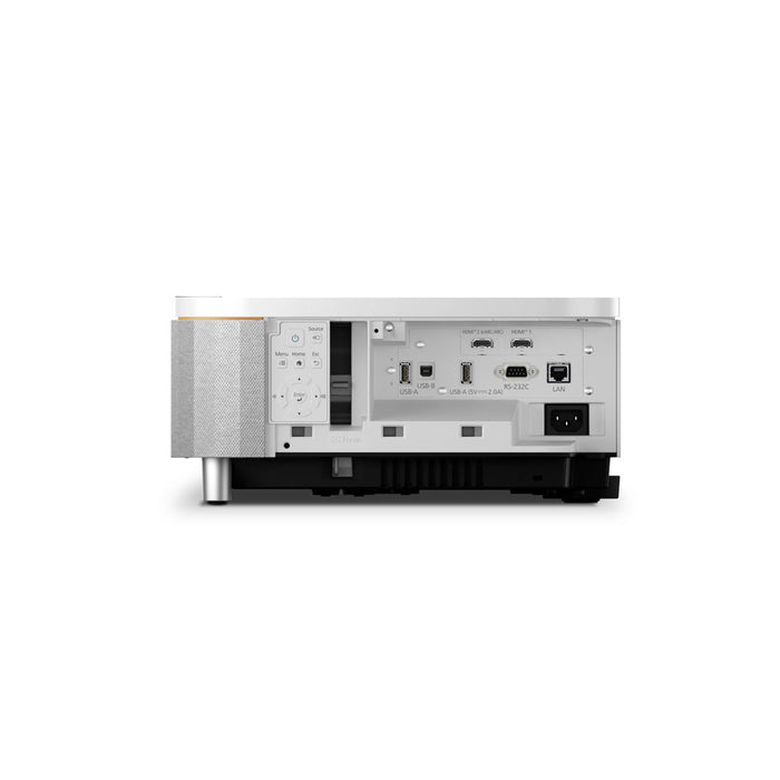 Epson QS100W | Projecteur laser 3LCD - Pro-UHD - Focale ultracourte 4K - Blanc | 03 | Sonxplus Chibougamau