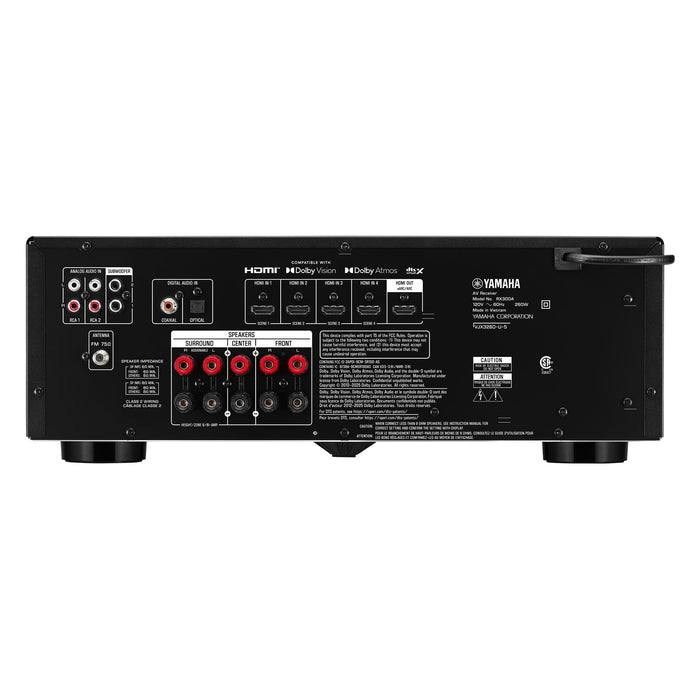 Yamaha RX-300A | Récepteur AV 5.2 canaux | 04 | Sonxplus Chibougamau