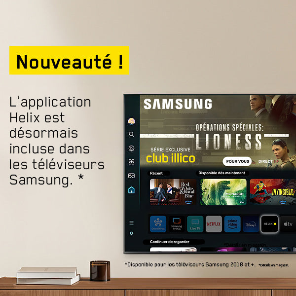 Helix application with Samsung | SONXPLUS Chibougamau