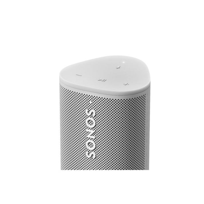 Sonos Roam | Portable Speaker - Bluetooth - Wi-Fi - Waterproof - Stereo Pairing - White