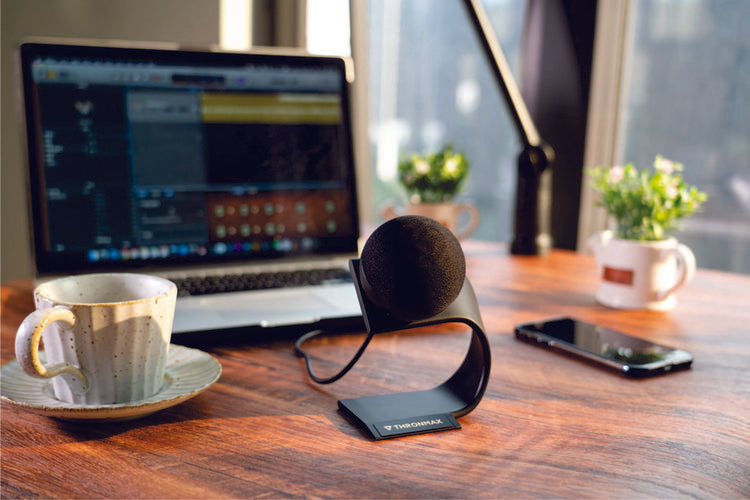 Thronmax M9 | Microphone - Fréquence 48Khz - Plug and Play sur PC ou Mac - Noir