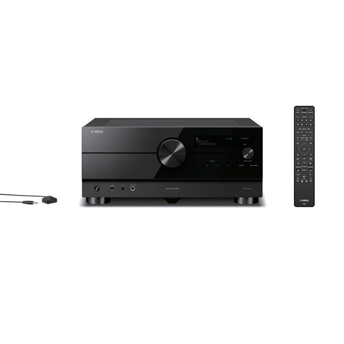 Yamaha RX-A4A | 7.2 AV Receiver - Aventage Series - HDMI 8K - MusicCast - HDR10+ - 100W at 7.2 channels - Zone 2 - Black-Sonxplus Chibougamau