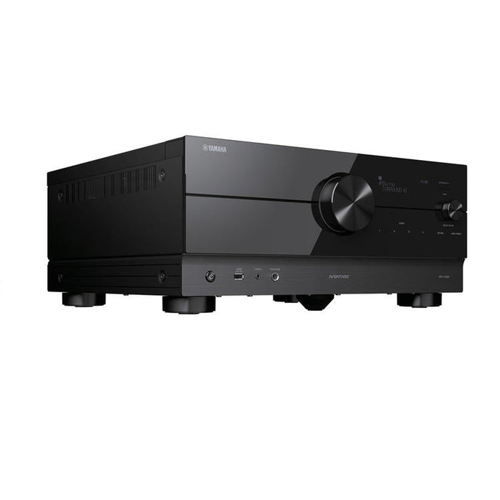 Yamaha RX-A4A | Récepteur AV 7.2 - Série Aventage - HDMI 8K - MusicCast - HDR10+ - 100W à 7.2 canaux - Zone 2 - Noir-Sonxplus Chibougamau