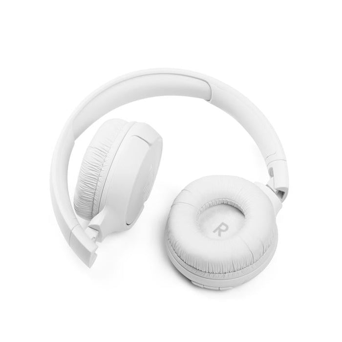 JBL Tune 510BT | On-Ear Wireless Headphones - Bluetooth 5.0 - Multipoint Connections - White-Sonxplus Chibougamau