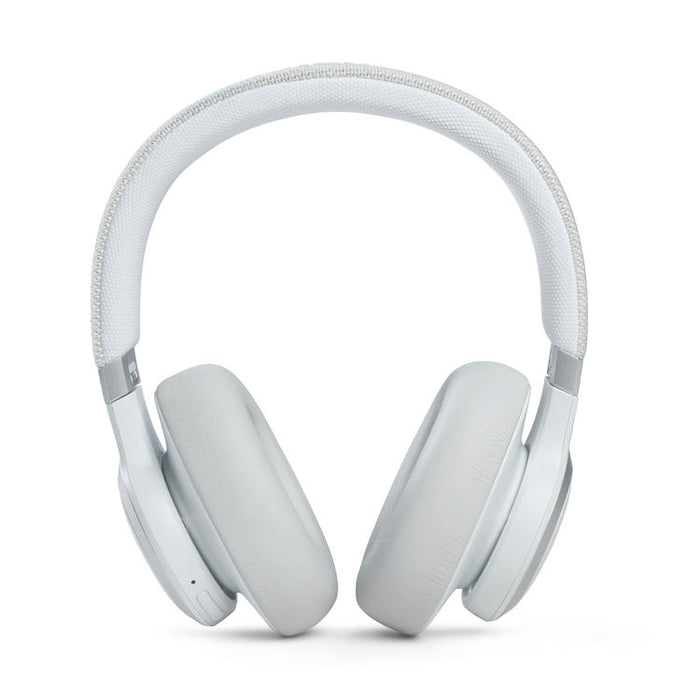 JBL Live 660NC | Circumaural wireless headphones - Bluetooth - Active noise cancellation - Multipoint connection - White