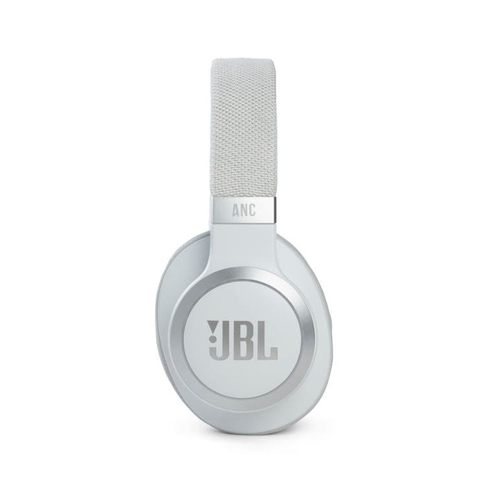 JBL Live 660NC | Circumaural wireless headphones - Bluetooth - Active noise cancellation - Multipoint connection - White