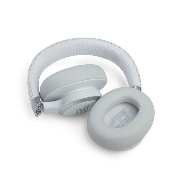 JBL Live 660NC | Circumaural wireless headphones - Bluetooth - Active noise cancellation - Multipoint connection - White